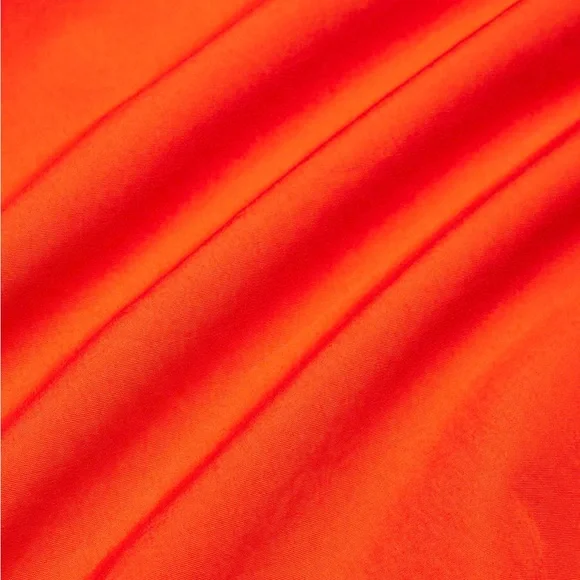 BNWT Aritzia Babaton Fluid Poplin Dress in Poppy red XXS - Picture 9 of 9